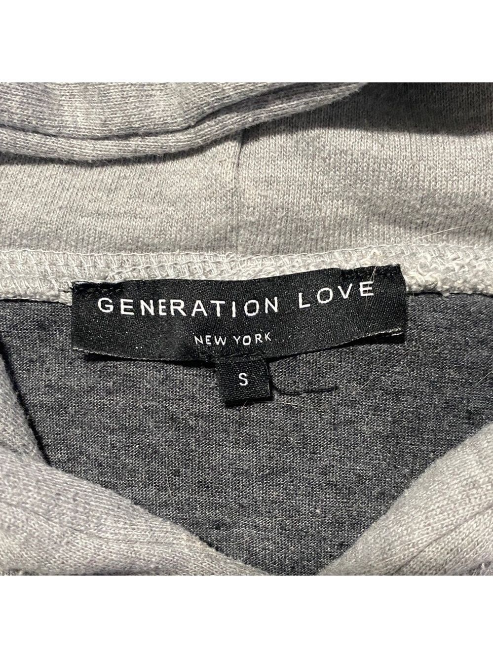Generation Love Heather Gray Hoodie unisex - Picture 2 of 9